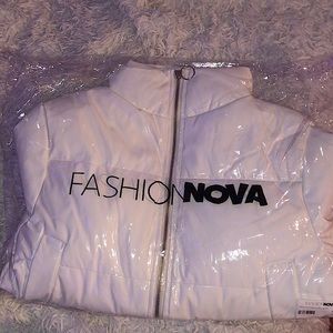 Small -Latex puffer jacket - Fashionova